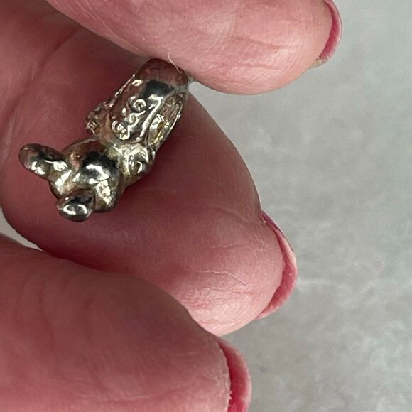 Pandora Disney 925 Sterling Silver ALE Piglet charm. - Picture 3 of 7